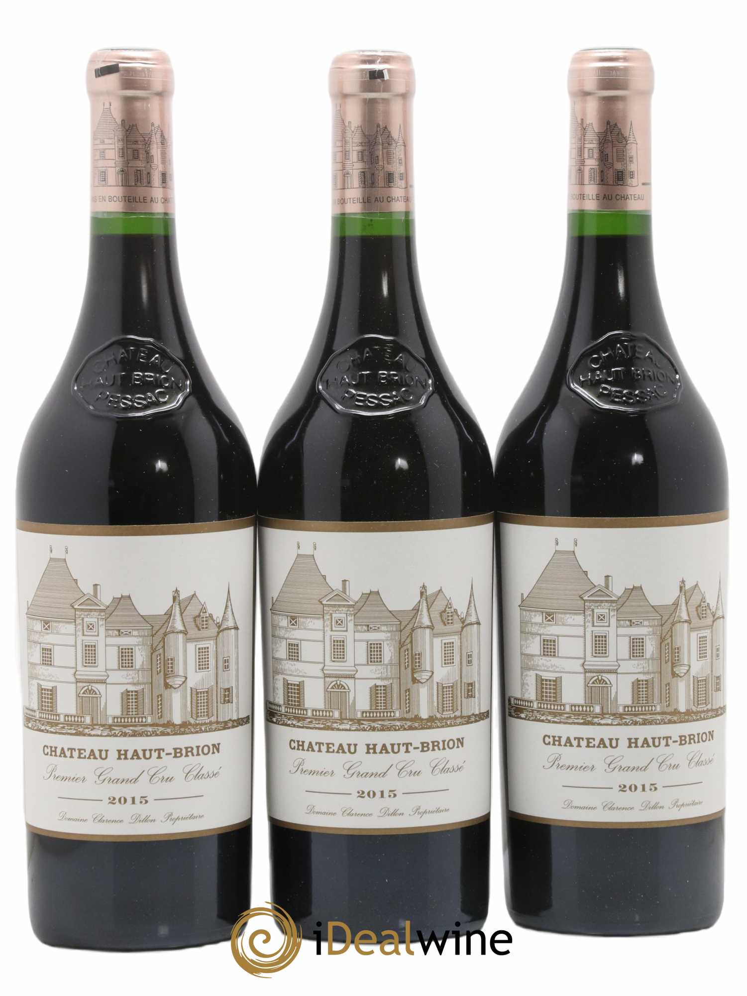 Château Haut Brion 1er Grand Cru Classé  2015 - Lot de 6 Bouteilles