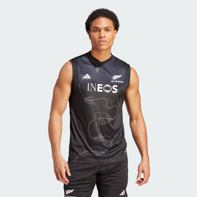 adidas All Blacks Rugby Performance Singlet Tanktop Herren
