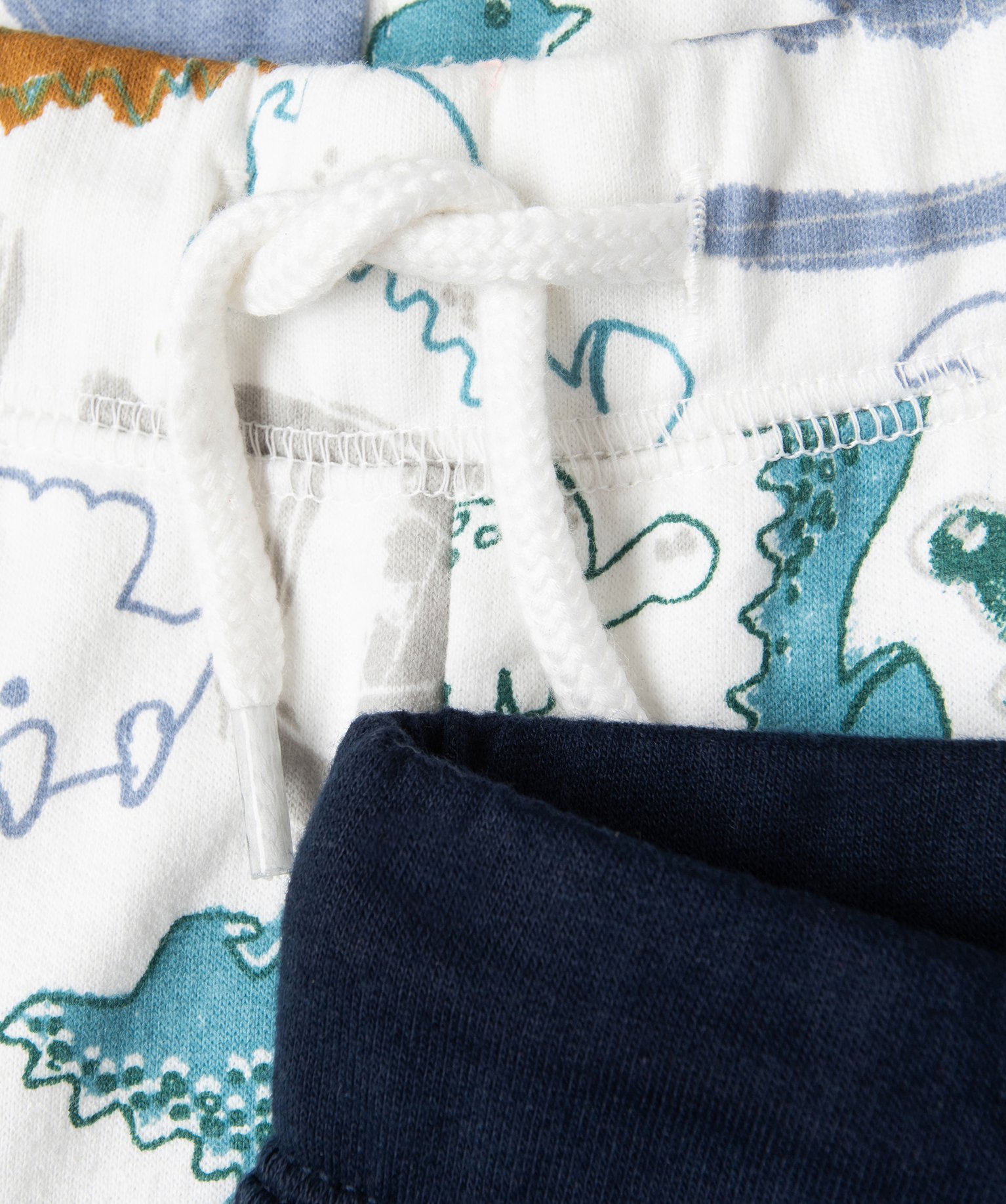 Pantalon bébé Garçon en maille intérieur molletonné (lo... marine | GEMO