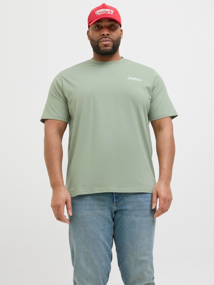 JACK & JONES PLUS T-shirt in Chambray Blue günstig kaufen
