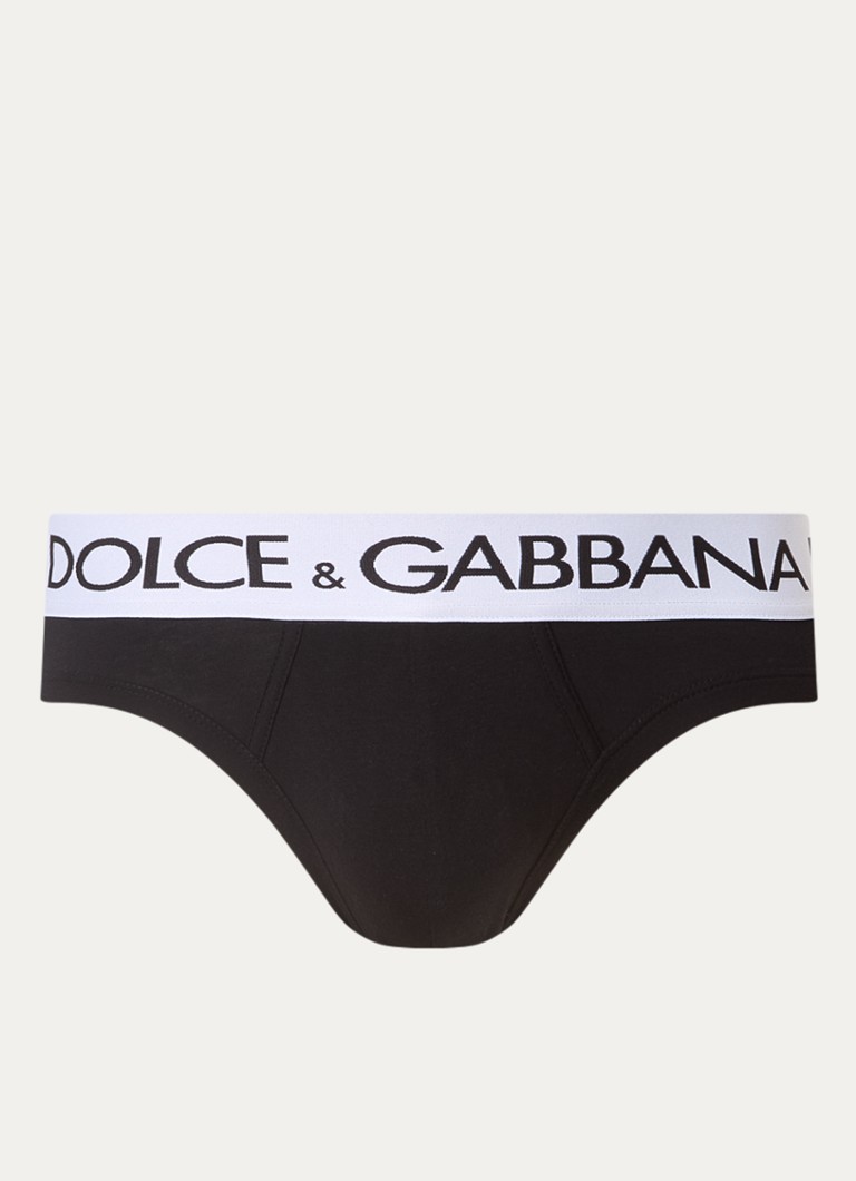 Slip Dolce & Gabbana avec bande logotée