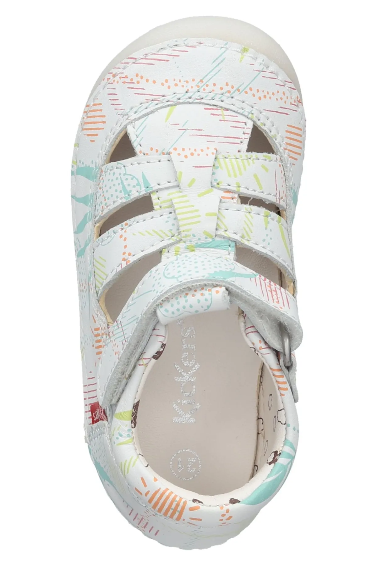 Kickers  Sandalette - Weiß - Flacher Absatz