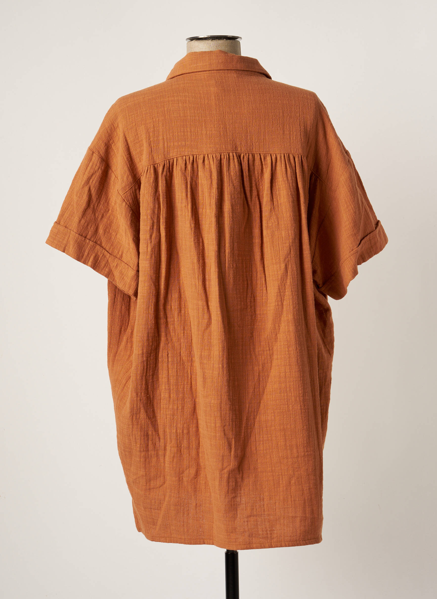 Sessun Tuniquemanchecourte Femme couleur marron