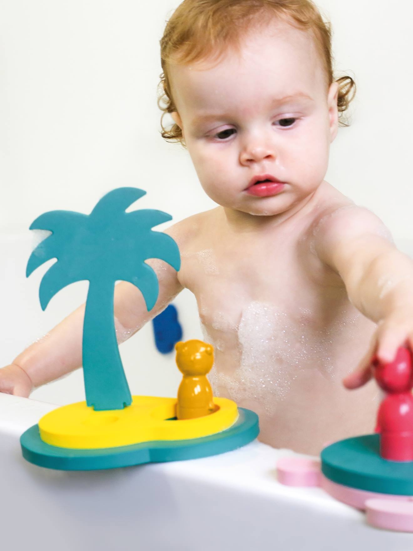 Quut Baby Badewannenpuzzle FRIENDS QUUT - mehrfarbig