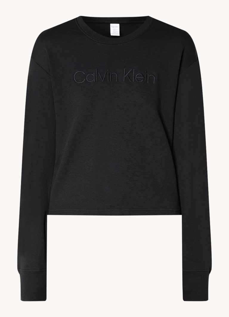 Maglione Calvin Klein Lounge con logo ricamato