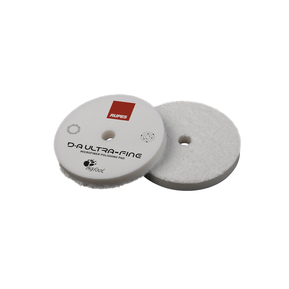 Rupes BigFoot Mikrofaser Polierpad D-A Ultrafine 75mm sehr weich