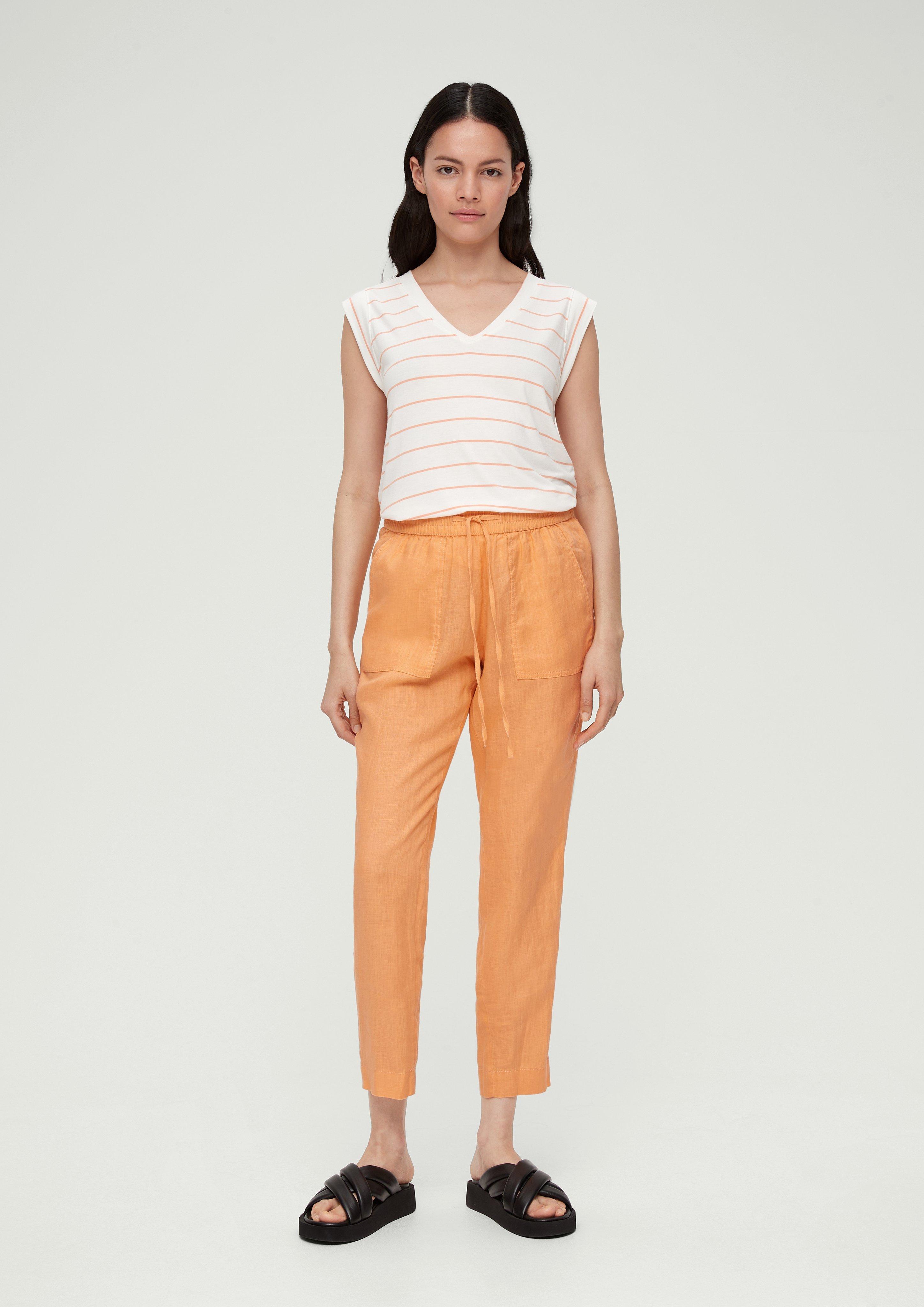 Relaxed: Jogpants aus Leinen  2130966-2115