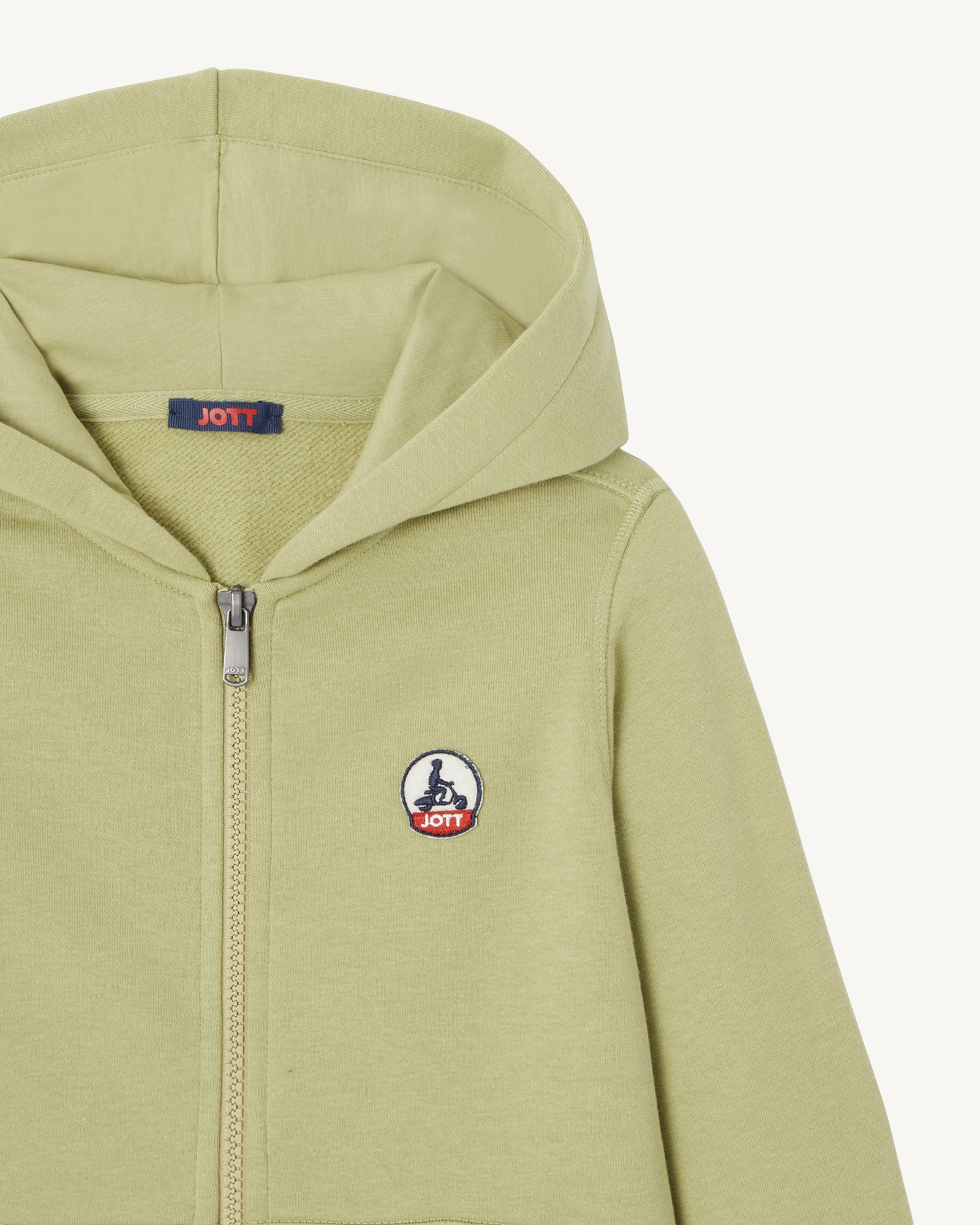 Sweat à capuche enfant en coton biologique Lichen Tijuana