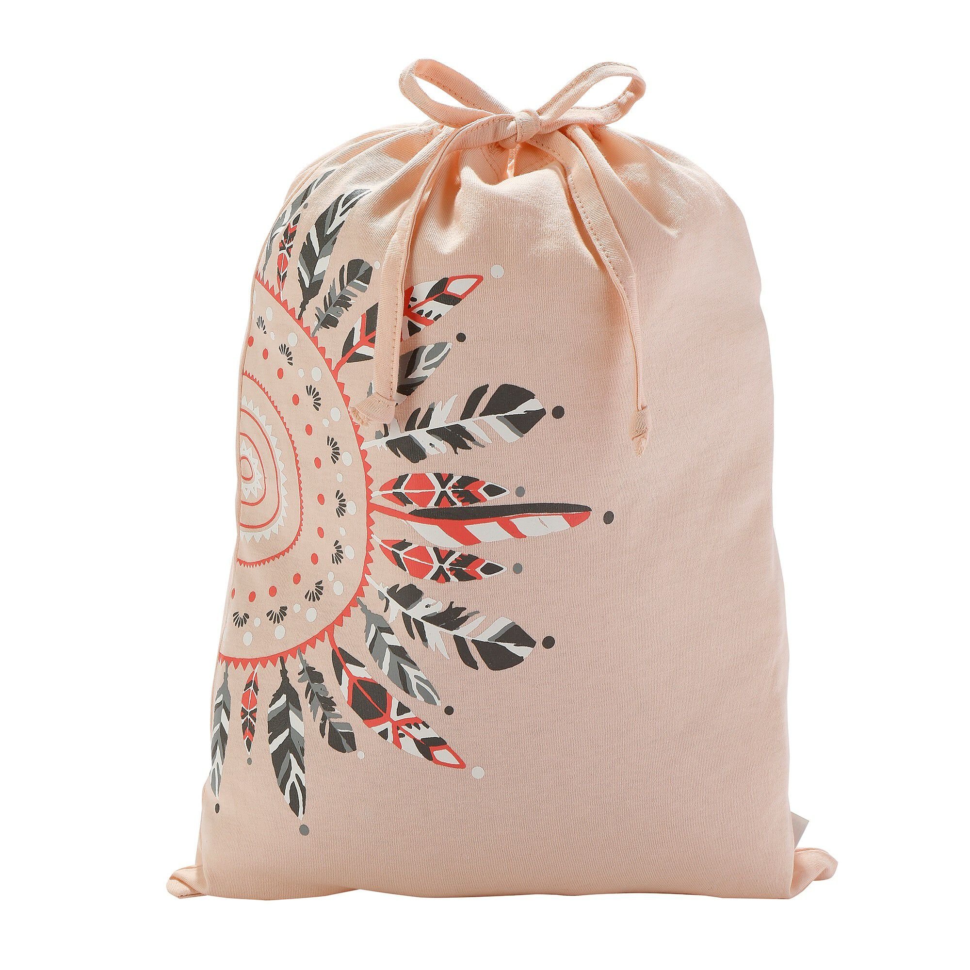 Chemise de nuit plumes avec pochon assorti