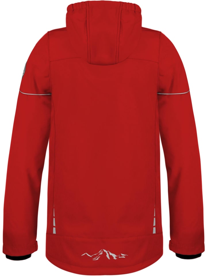 Normani Outdoor Sports Kinder Softshelljacke Galway in Rot günstig kaufen