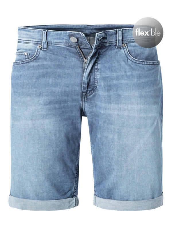 KARL LAGERFELD, Jeansshorts, Baumwolle T400®, hellblau