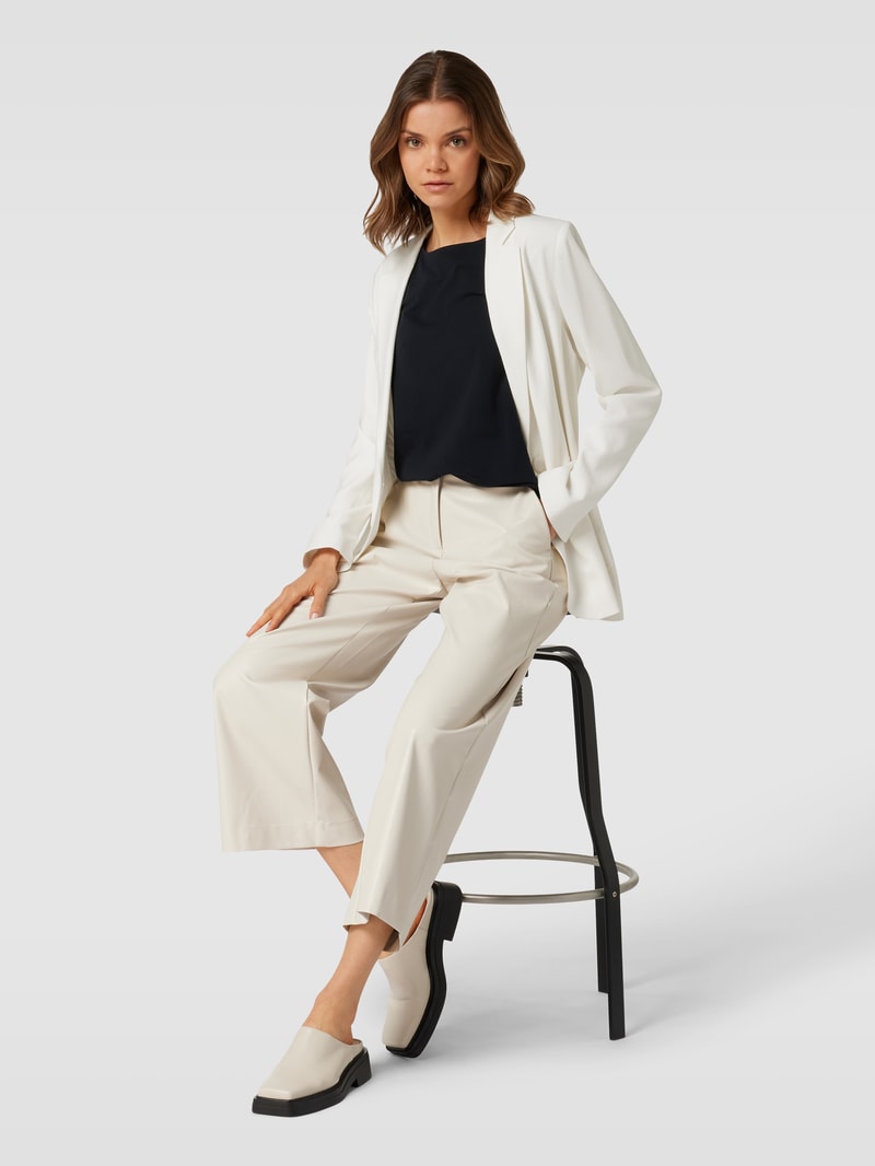 Blazer mit Reverskragen in ecru