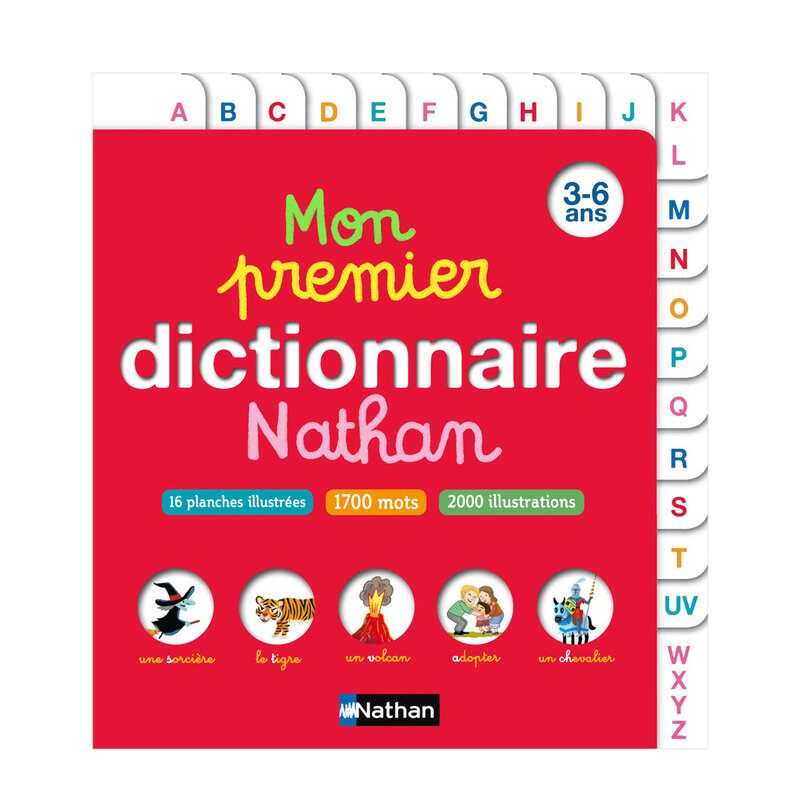 Mon 1er dictionnaire 3-6 ans - Nathan Jeunesse