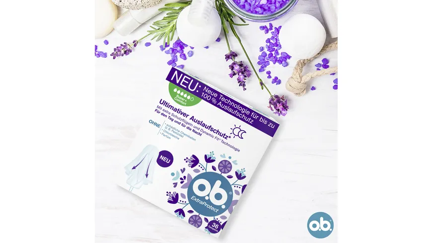 O.B. Tampons Extraprotect Super+ Comfort 36er