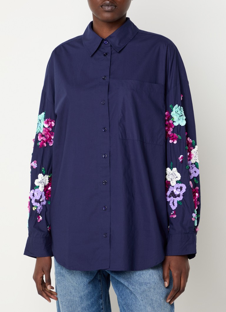 Essentiel Antwerp Gristle blouse with sequins