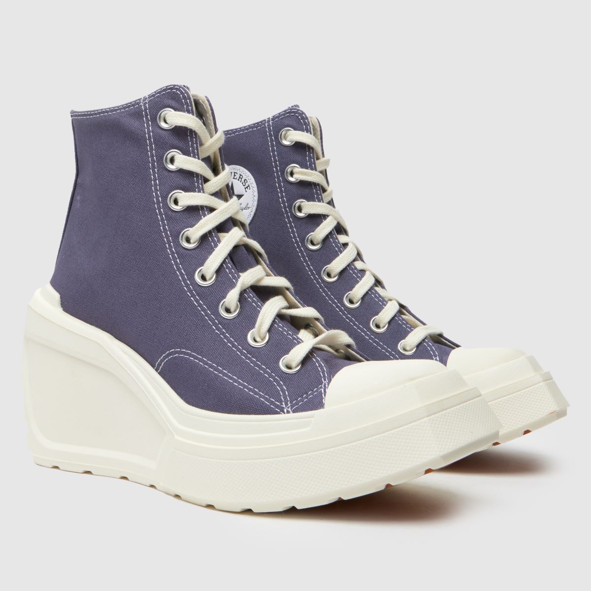 Converse Chuck 70 De Luxe Wedge Superge v vijolični barvi