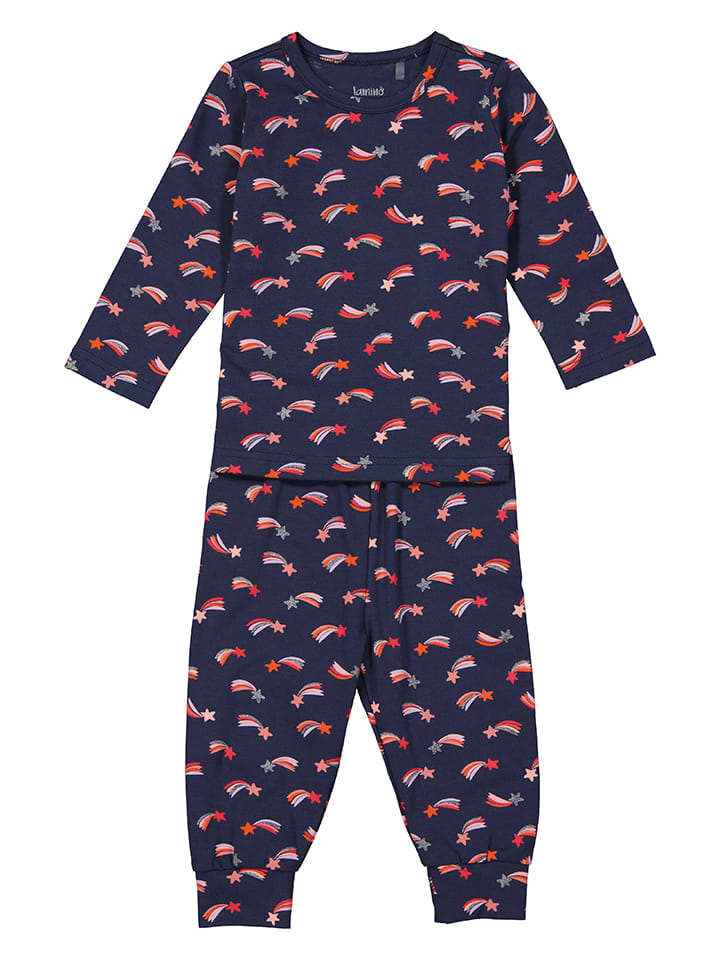 lamino Pyjama in Dunkelblau günstig kaufen