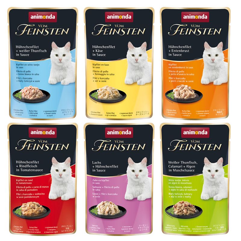 Sparpaket animonda vom Feinsten Pouch 36 x 50 g