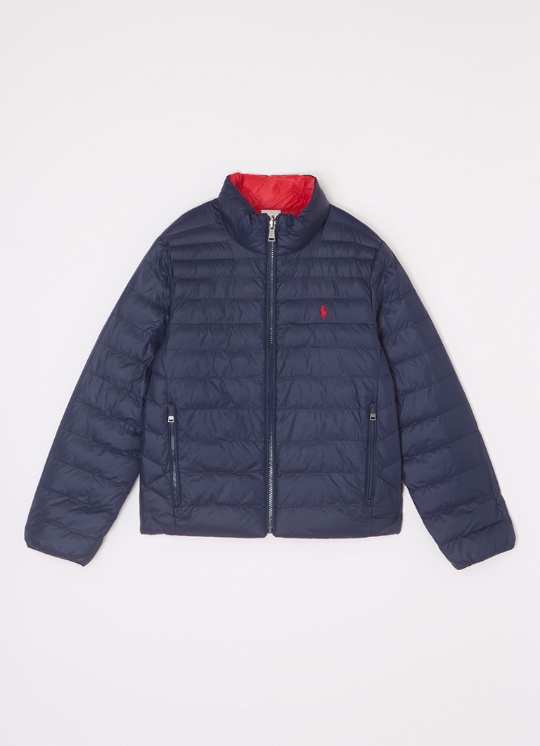 Jachetă matlasată reversibilă Ralph Lauren cu logo brodat