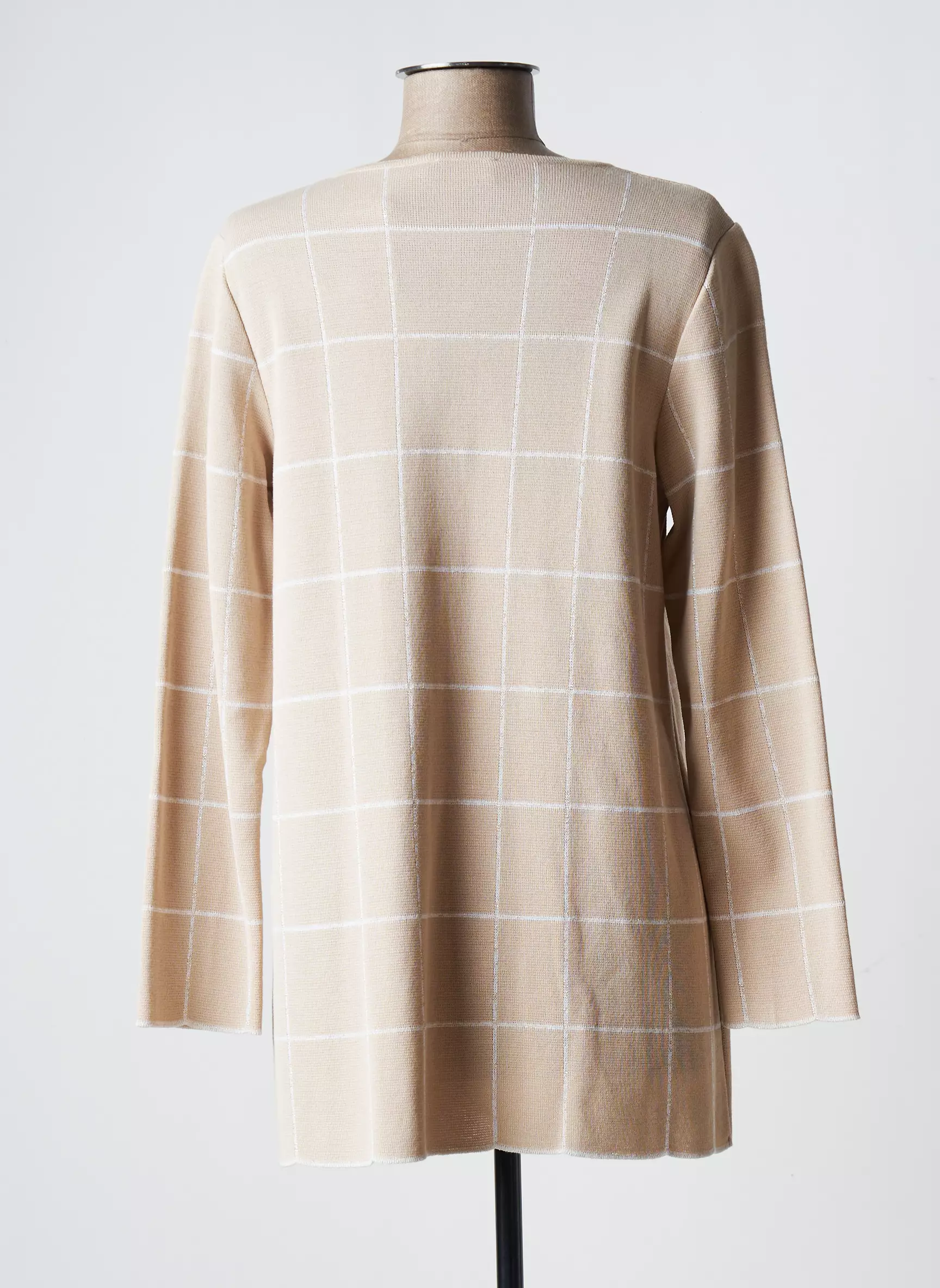 Maria Bellentani Cardigans Femme couleur beige