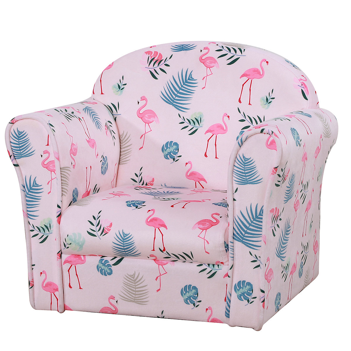 Kindersessel mit Flamingo- oder Weltraum-Muster