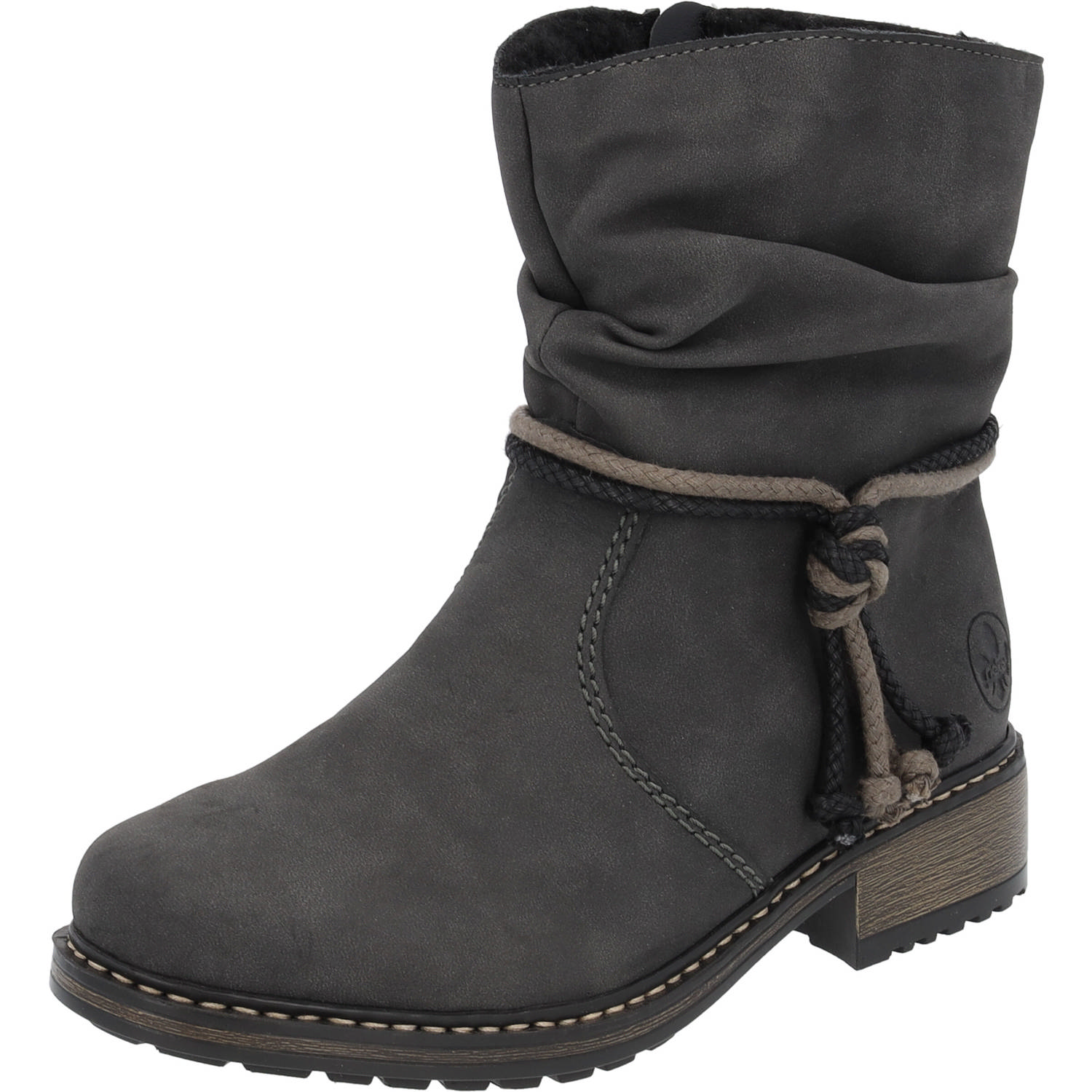 Rieker Z6893, Stiefeletten, Damen, Anthrazit