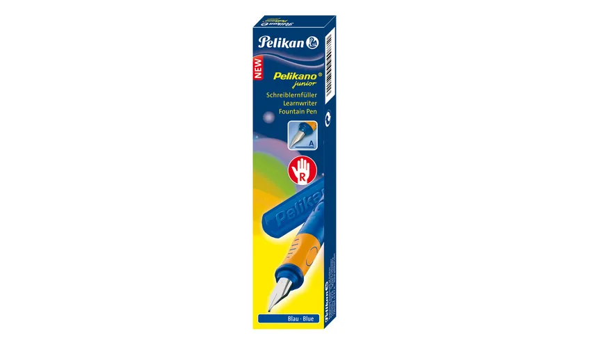 Pelikan Füllhalter Pelikano Junior für Linkshänder blau