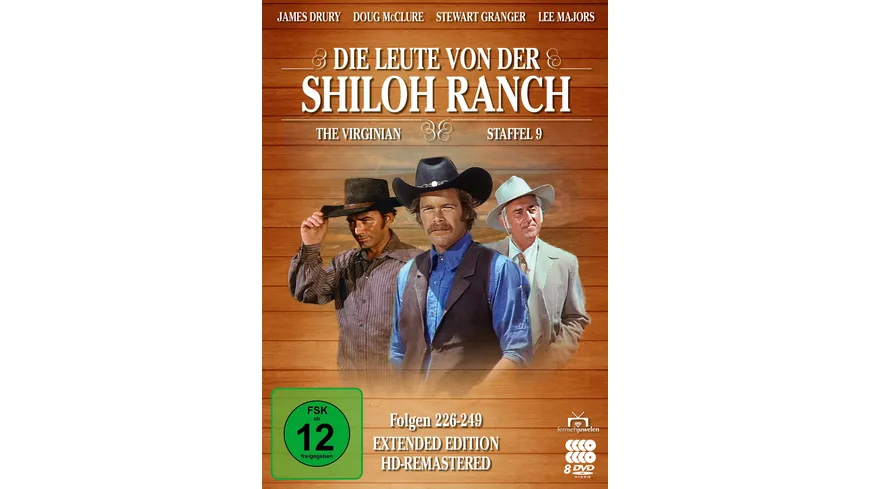 Die Leute von der Shiloh Ranch - Staffel 9 (Fernsehjuwelen)  [8 DVDs]