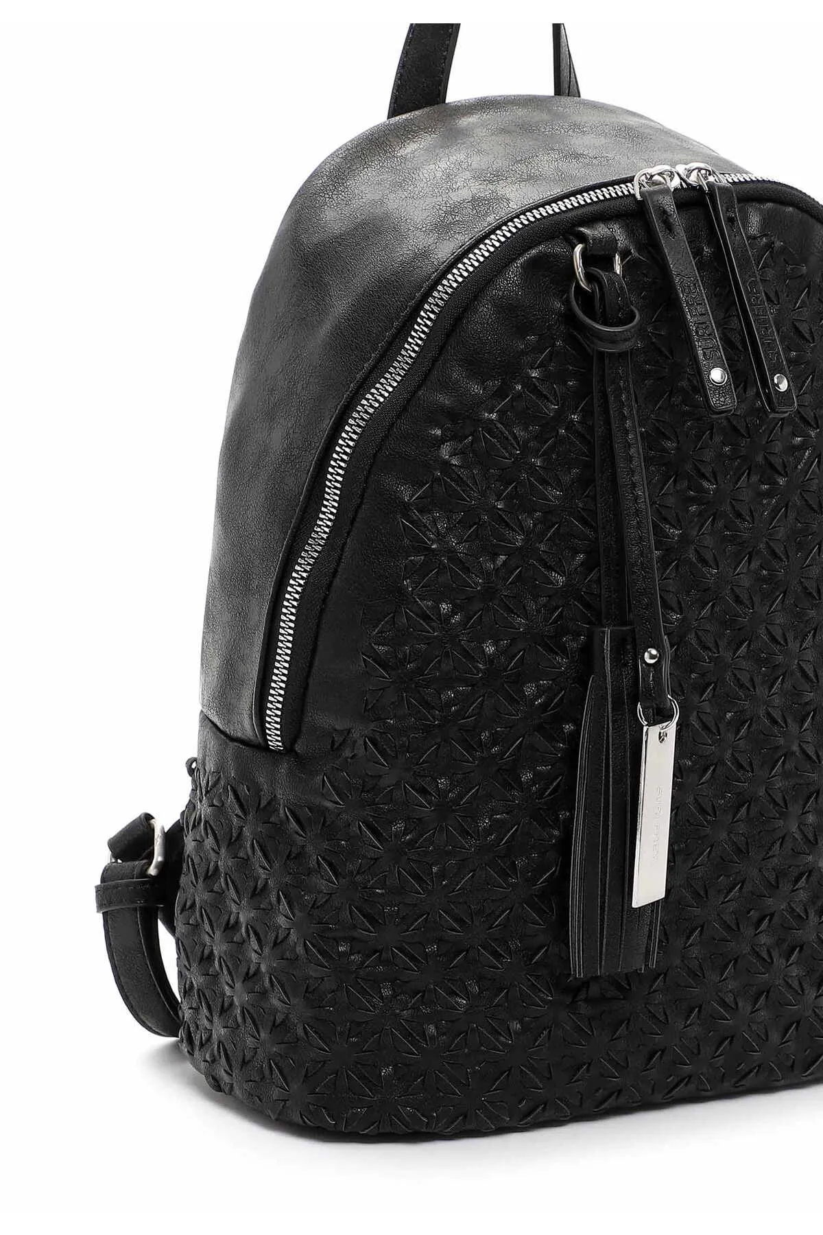 SURI FREY  Rucksack - Schwarz - Unifarben