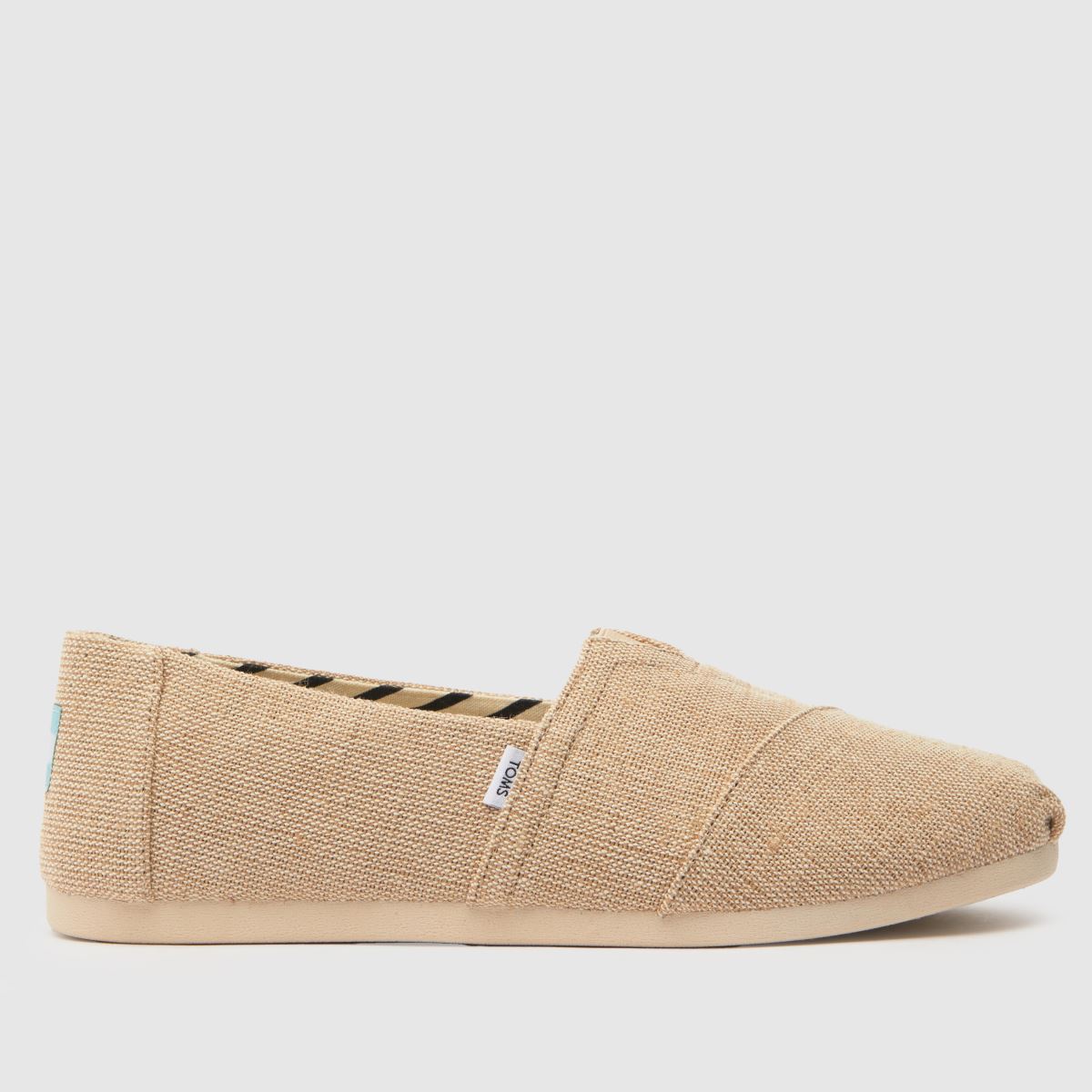 TOMS – Alpargata – Naturfärgade skor