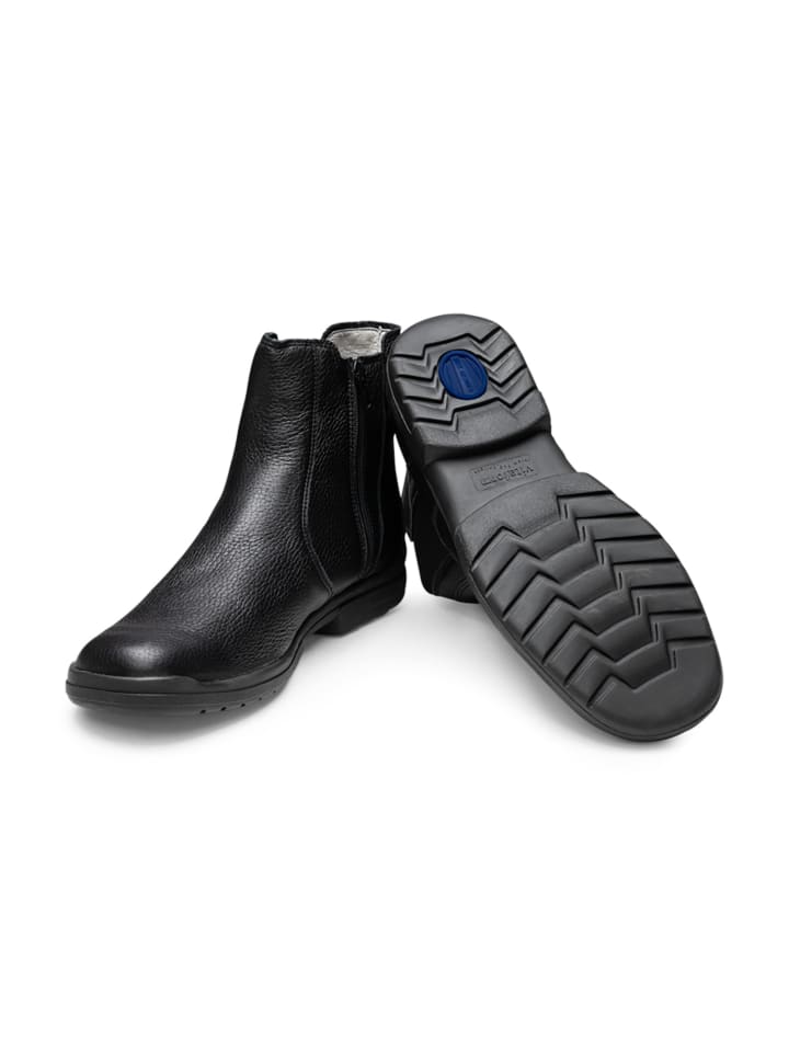 VITAFORM Hirschleder Stiefeletten in schwarz günstig kaufen