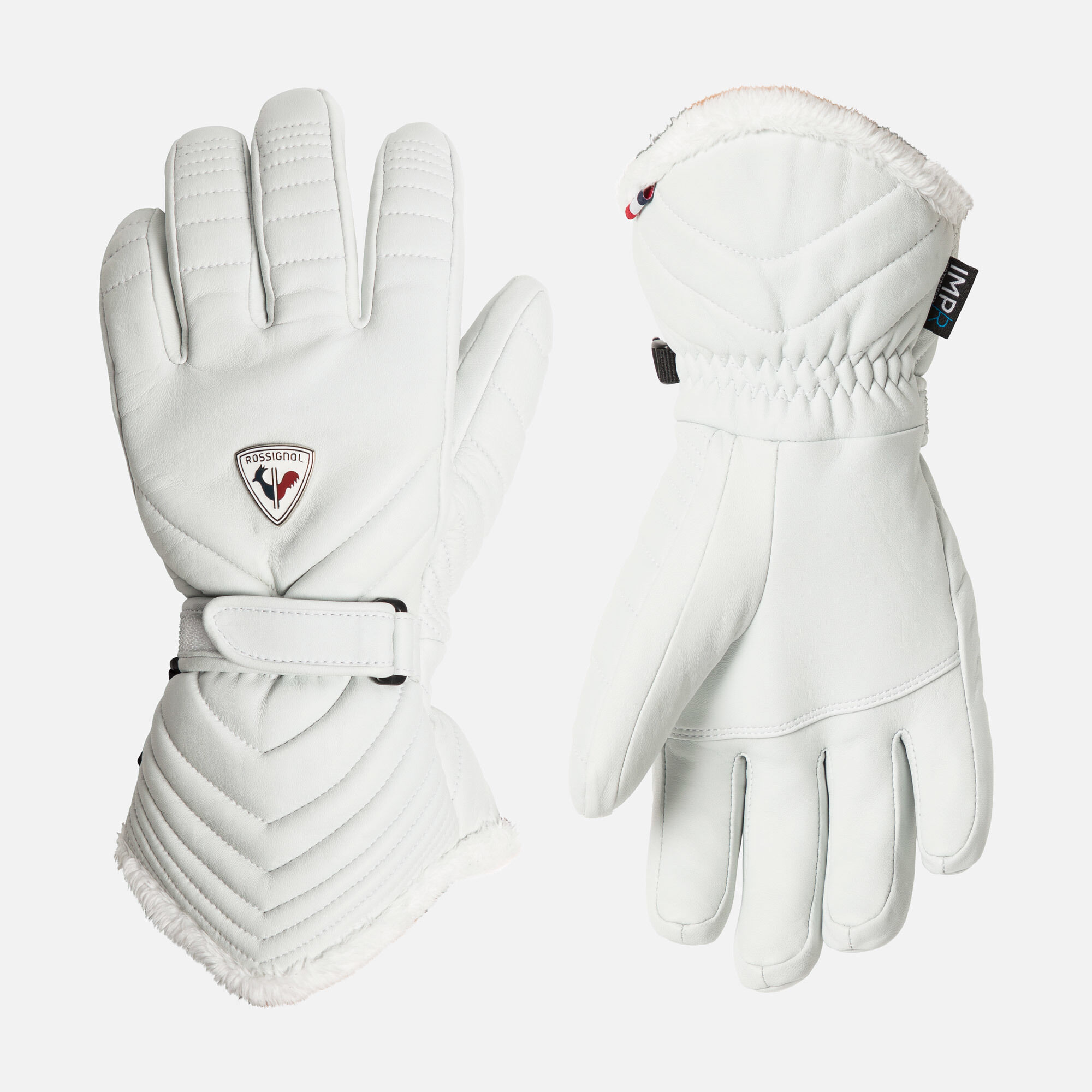 Gants de ski Select Leather imperméables Femme