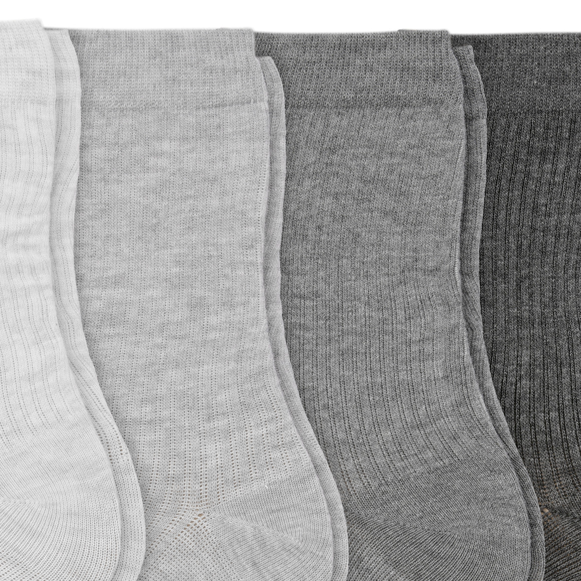 4 Paar Damen Socken in Melange-Optik