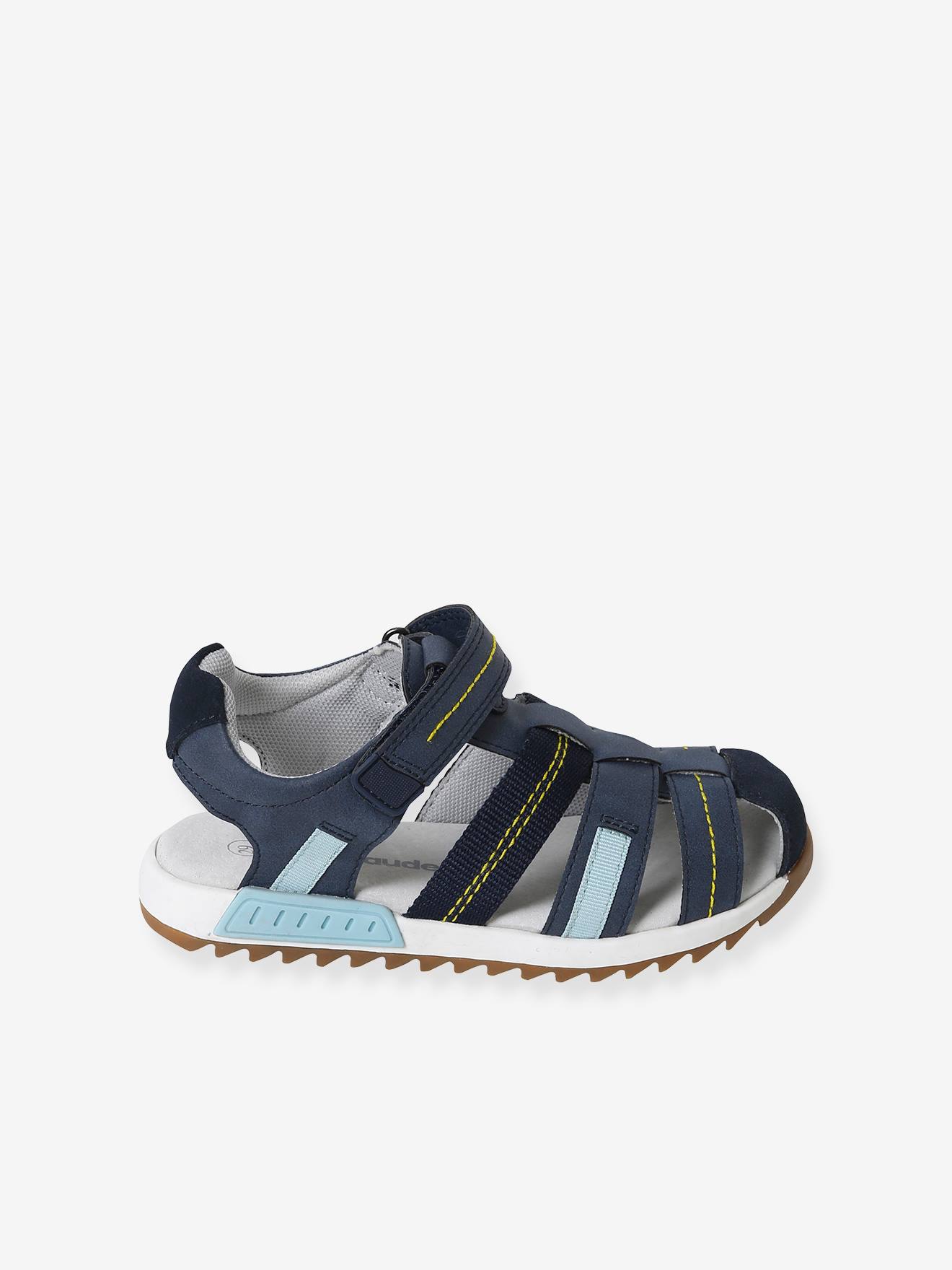Sandales bout fermé garçon bleu marine