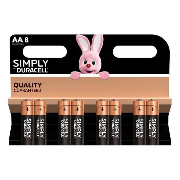 Baterii DURACELL Simply AA x8
