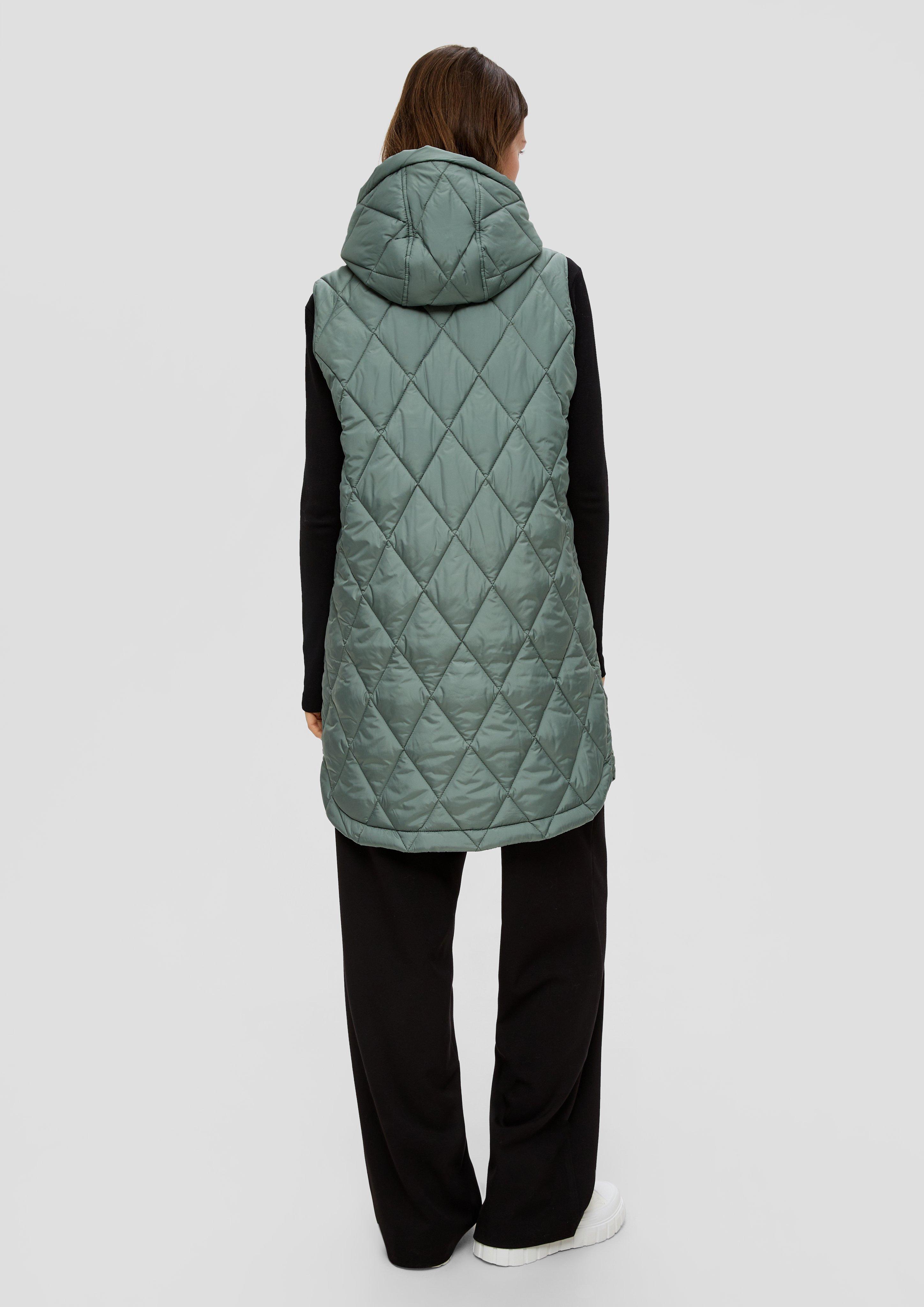 Leichte Steppjacke mit Kapuze  2140310-7816