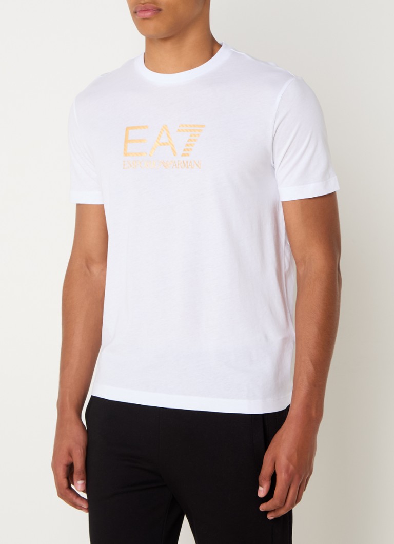 Tricou Emporio Armani cu logo imprimat