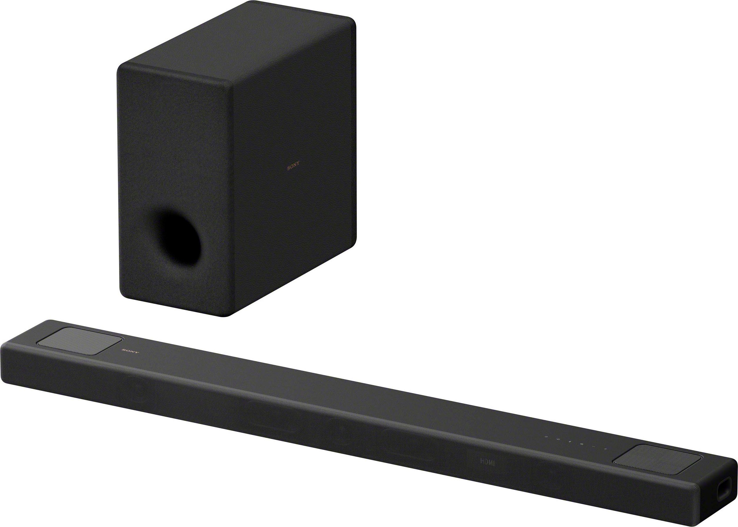 Sony HT-A5000 Premium + SA-SW3 Subwoofersystem - 5.1.2 Soundbar (360° Spatial Sound Mapping-Technologie, Acoustic Center Sync)