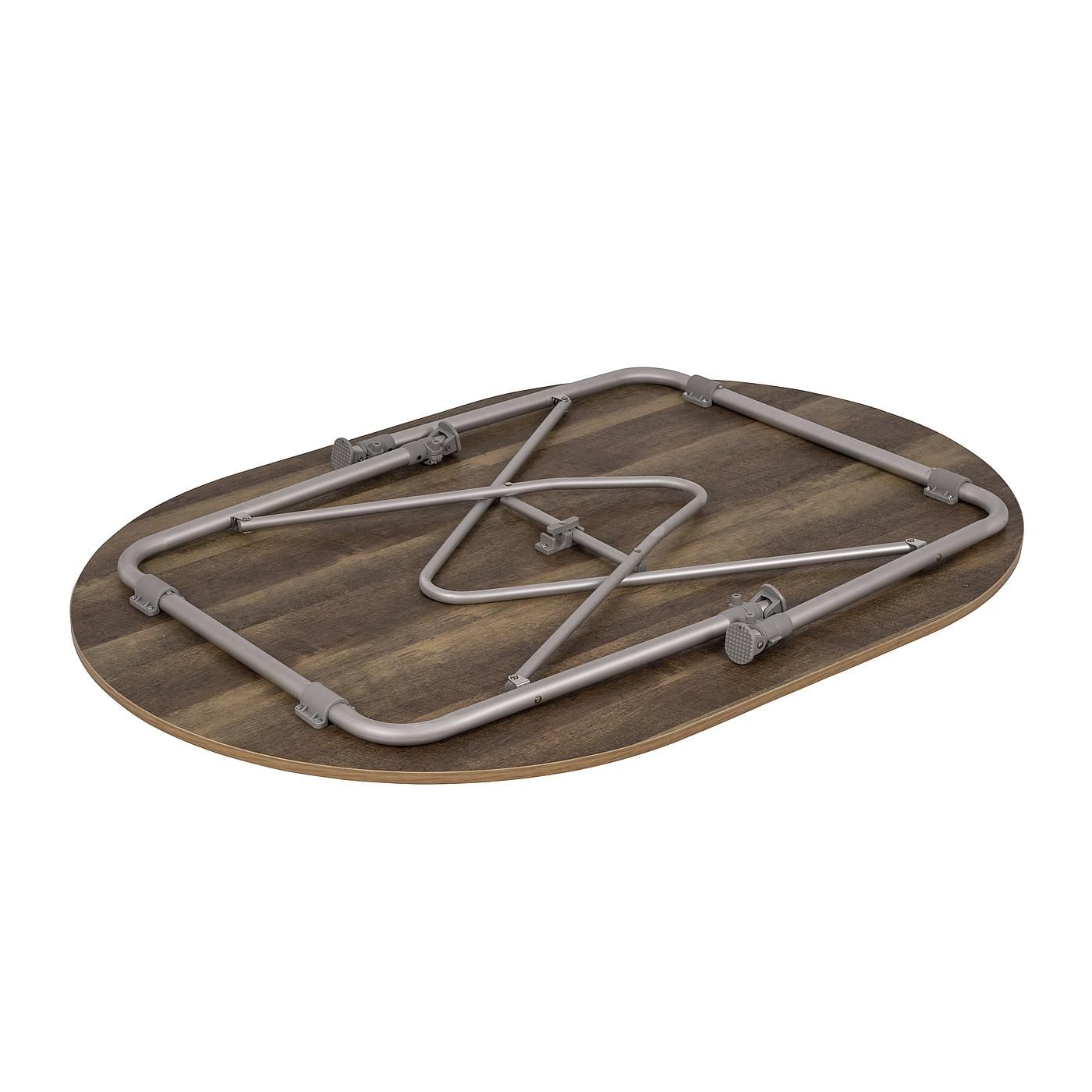 Bo-Camp Feder oval 130 x 90 Tisch