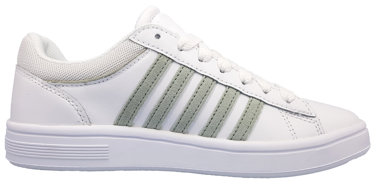 K-Swiss Court Winston LOW 96154-199-M Weiß white/frosty green