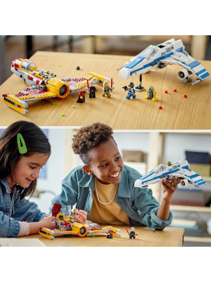 LEGO Star Wars E-Wing vs. Shin Hatis Starfighter in Mehrfarbig ab 9 Jahre günstig kaufen onesize