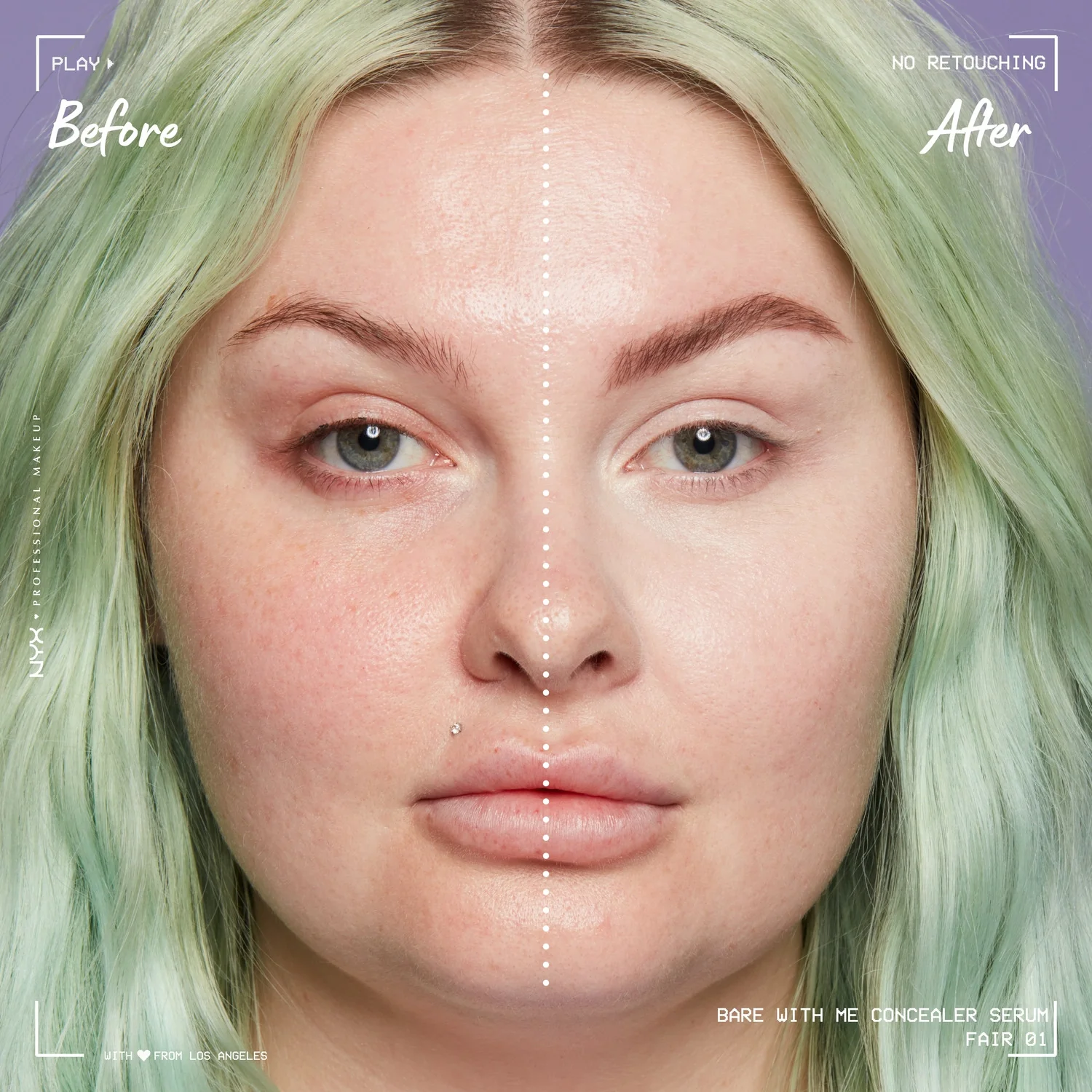 Sérum corrector Bare With Me - Rostro