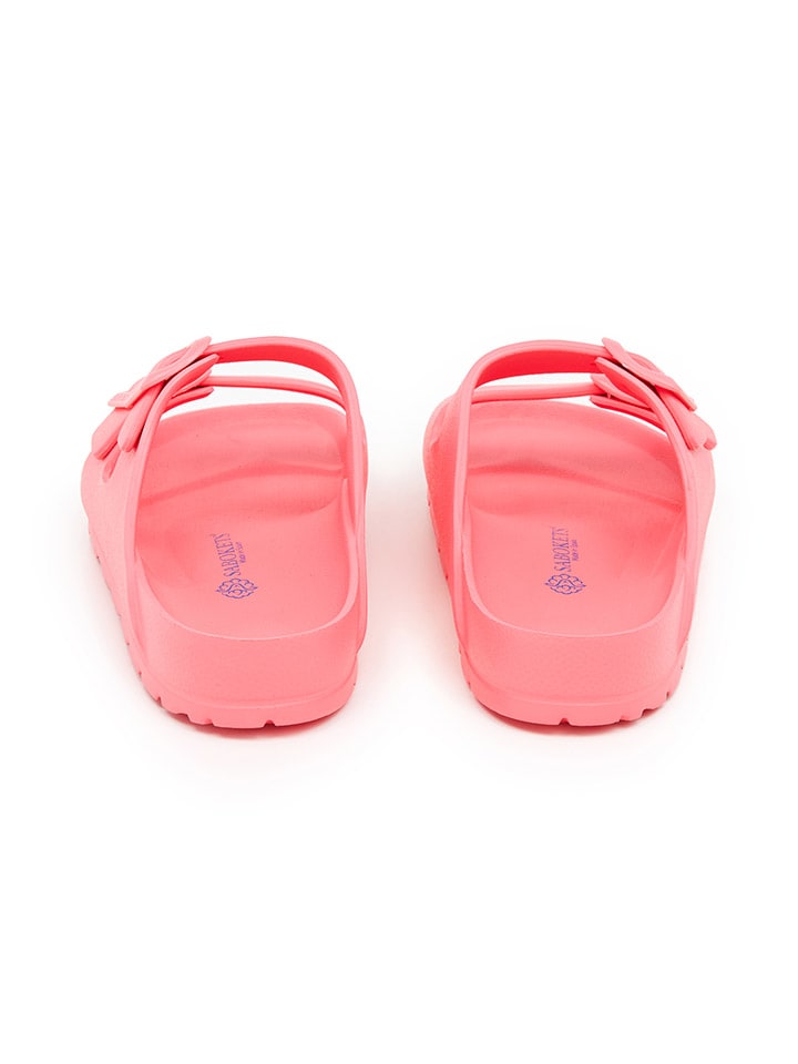 SABOKETS Pantoletten in Rosa günstig kaufen