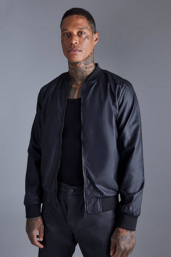 PU-Bomberjacke