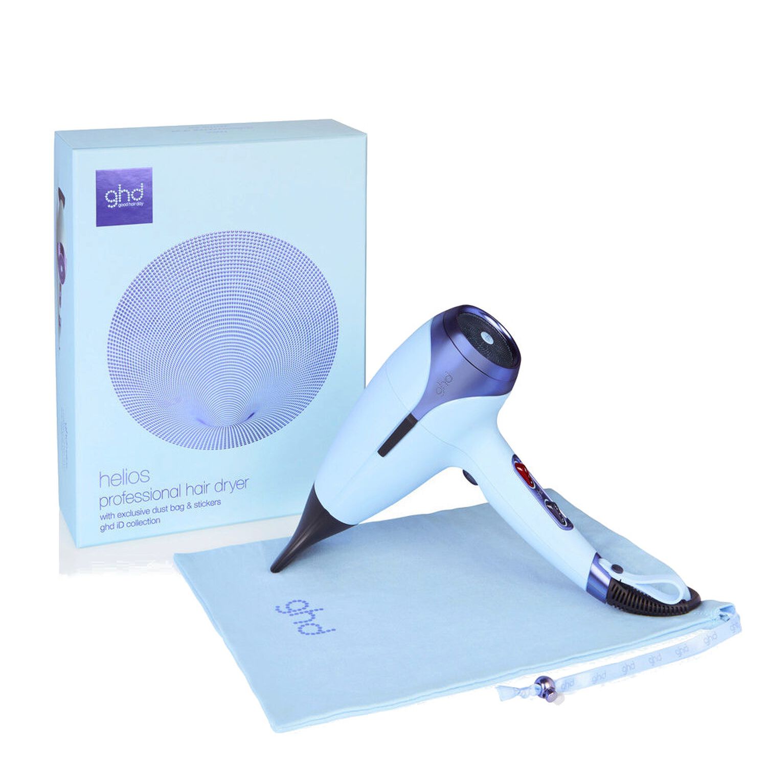 GHD Sèche-Cheveux Helios Bleu Séchage Parfait