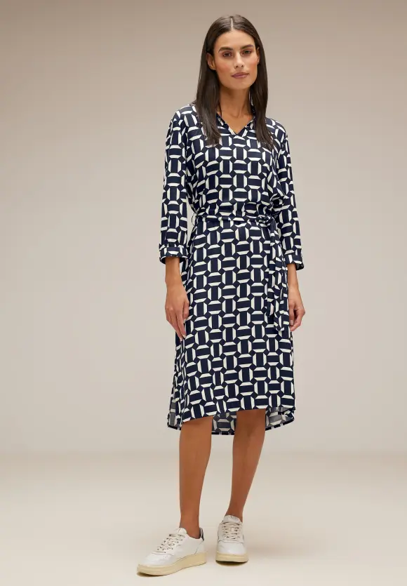 Street One Viskose Kleid mit Print