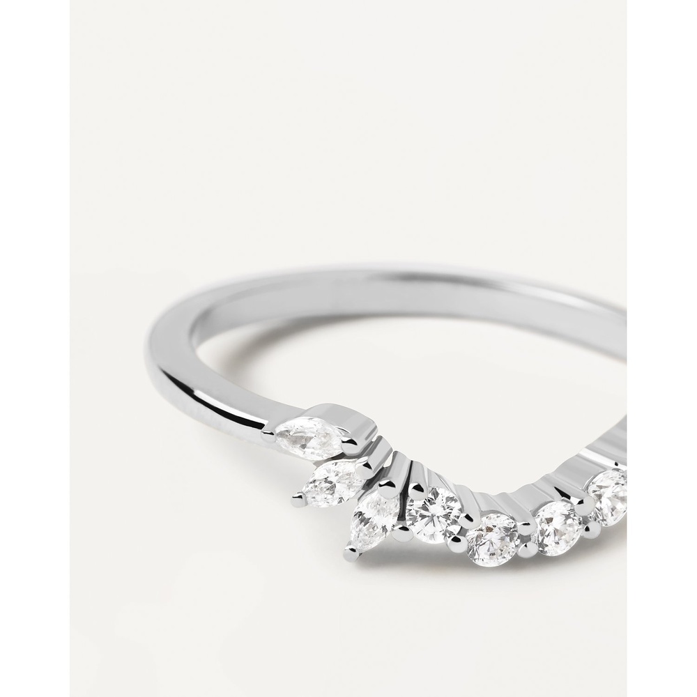 P D Paola Bague pour femme 925 Argent argent Bague