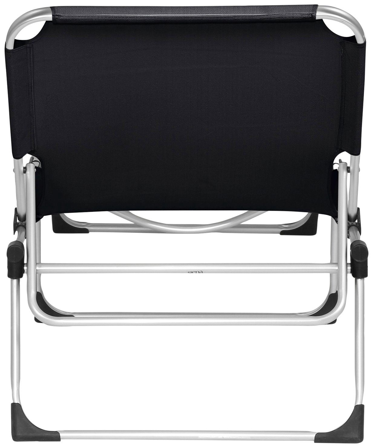 Siena Garden Gartenliege Alu-Dreibeinliege XXL, Aluminiumgestell, 4-fach verstellbar, 201x69,5x95 cm