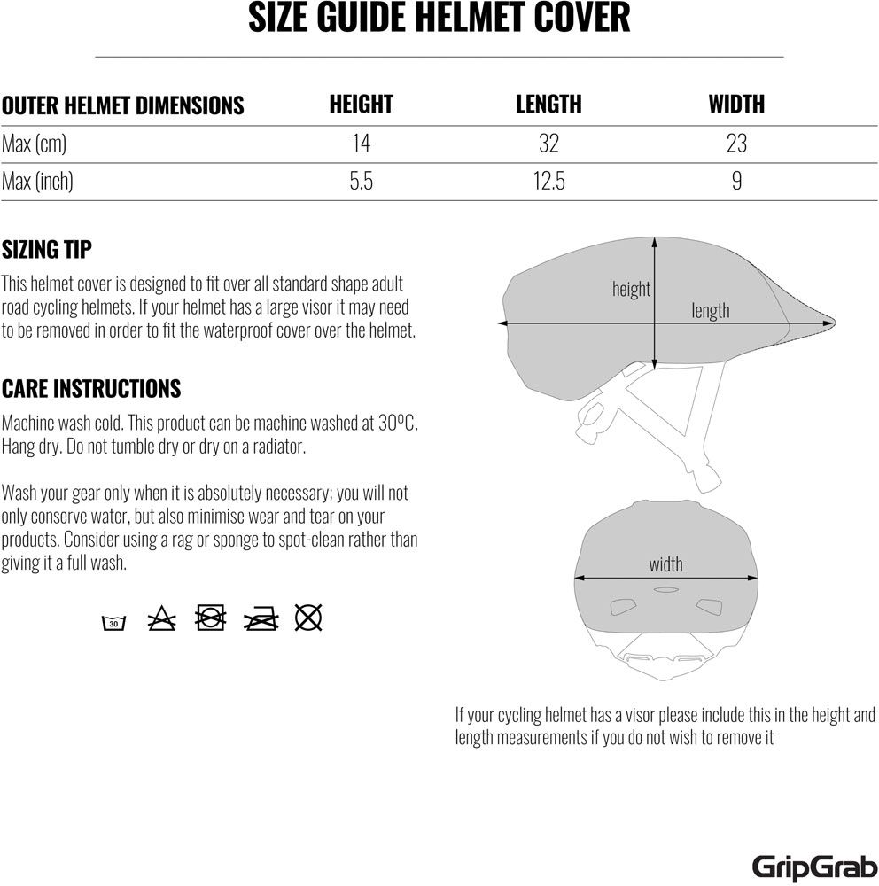 GripGrab Helmet Cover Hi-Vis - Helmüberzug kaufen | Bike-Discount