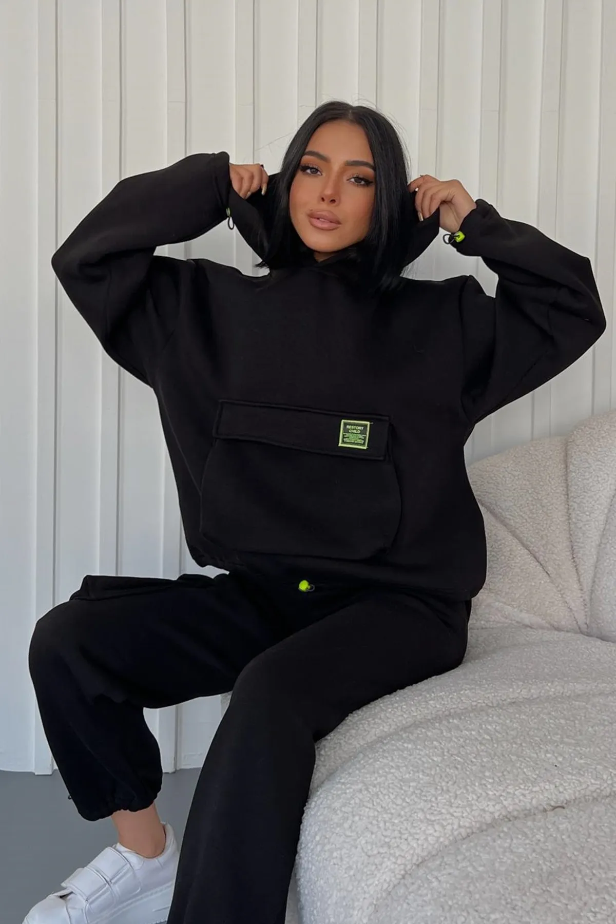 lovebox  Zweiteiler - Schwarz - Regular Fit